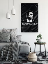 Load image into Gallery viewer, Cuomo Sapiens Stately Wall Flag (Vertical)—NO BALONEY