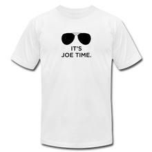 Load image into Gallery viewer, IT'S JOE TIME—Unisexy T-Shirt, in Grey and White - white
