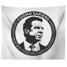 Load image into Gallery viewer, Cuomo Sapiens Unifying Tapestry—S.U.D.L.T. SEAL, in White

