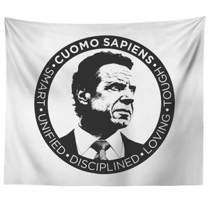 Cuomo Sapiens Unifying Tapestry—S.U.D.L.T. SEAL, in White